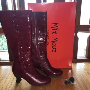 Miz Mooz Red Leather ASTOR Boots - Size 39